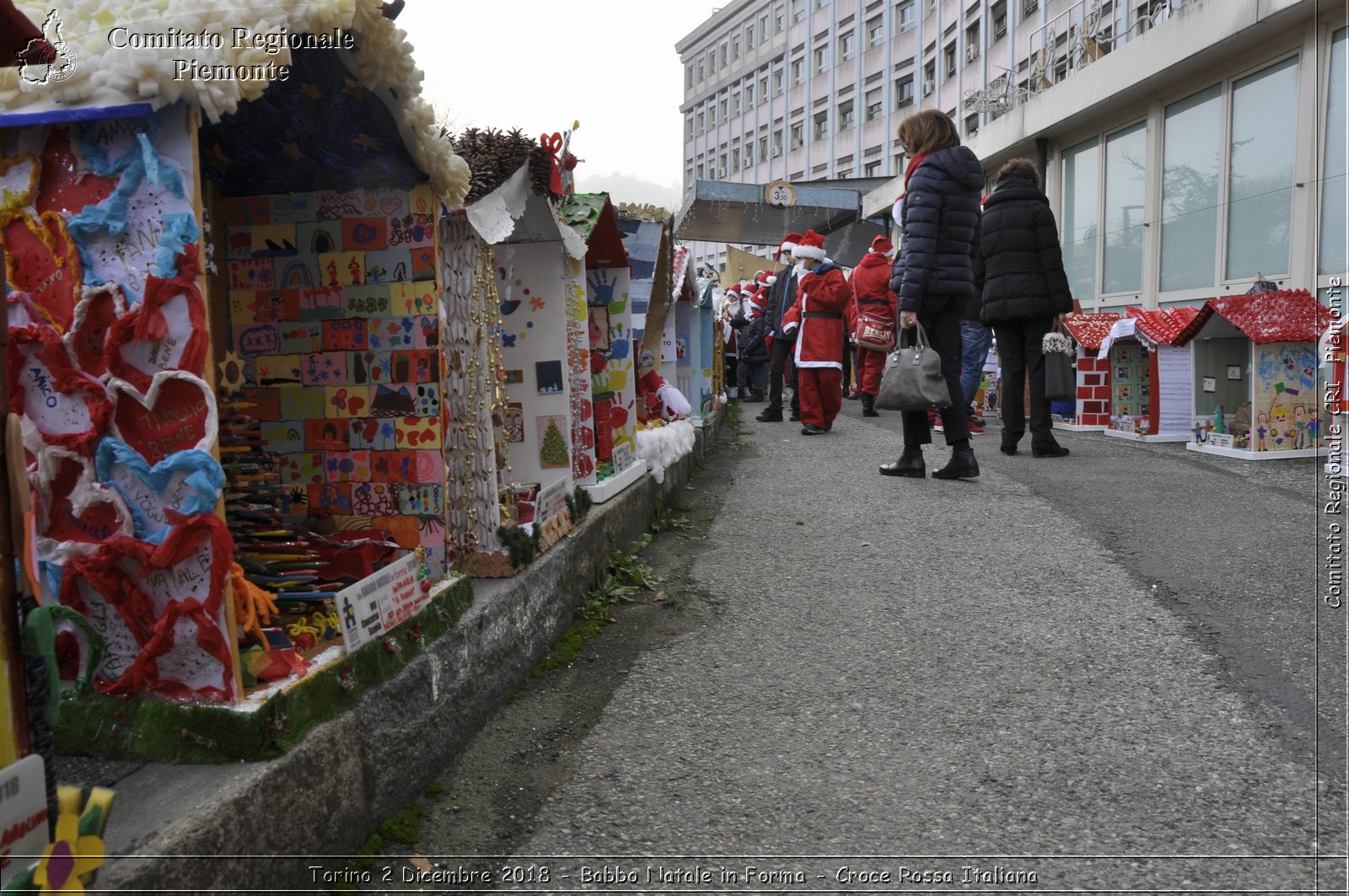 Torino 2 Dicembre 2018 - Babbo Natale in Forma - Croce Rossa Italiana- Comitato Regionale del Piemonte