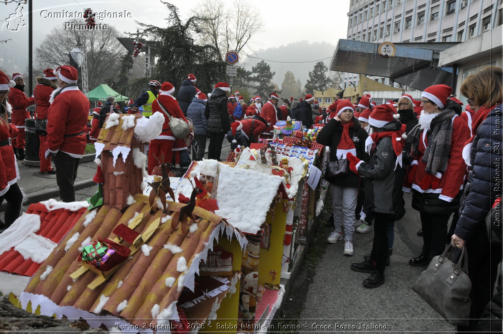 Torino 2 Dicembre 2018 - Babbo Natale in Forma - Croce Rossa Italiana- Comitato Regionale del Piemonte