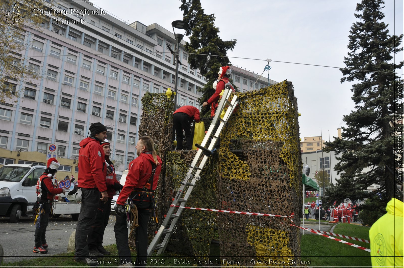 Torino 2 Dicembre 2018 - Babbo Natale in Forma - Croce Rossa Italiana- Comitato Regionale del Piemonte