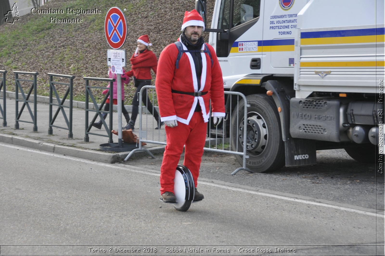 Torino 2 Dicembre 2018 - Babbo Natale in Forma - Croce Rossa Italiana- Comitato Regionale del Piemonte