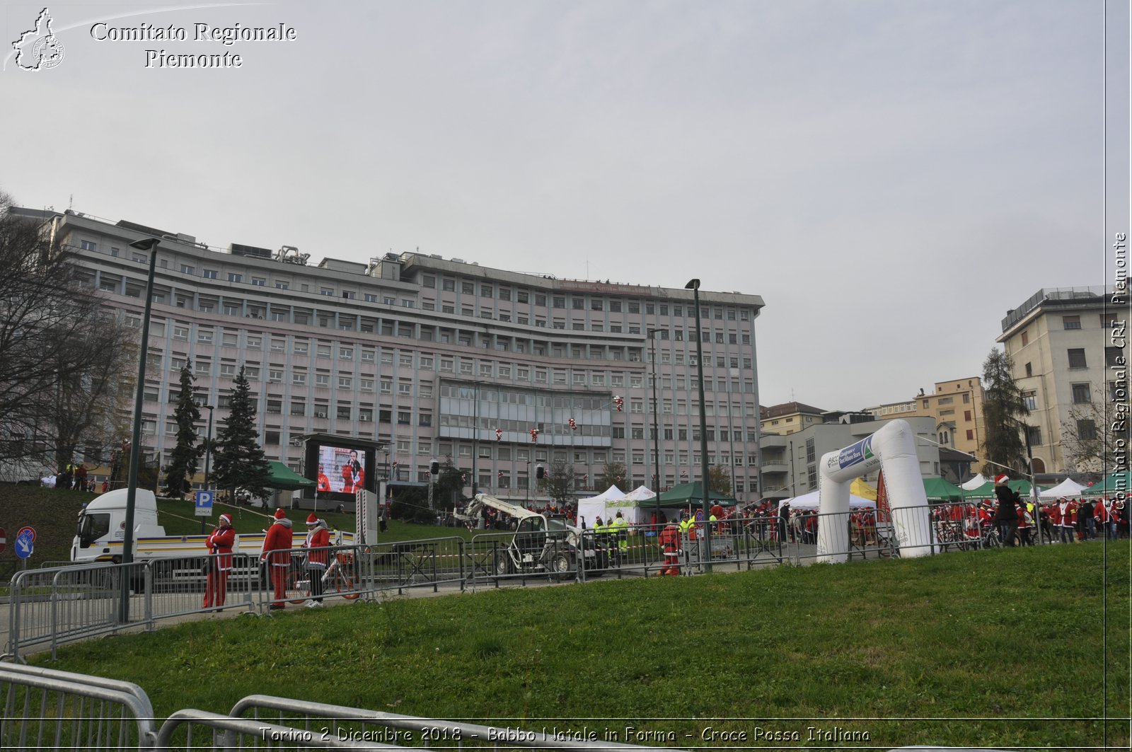 Torino 2 Dicembre 2018 - Babbo Natale in Forma - Croce Rossa Italiana- Comitato Regionale del Piemonte