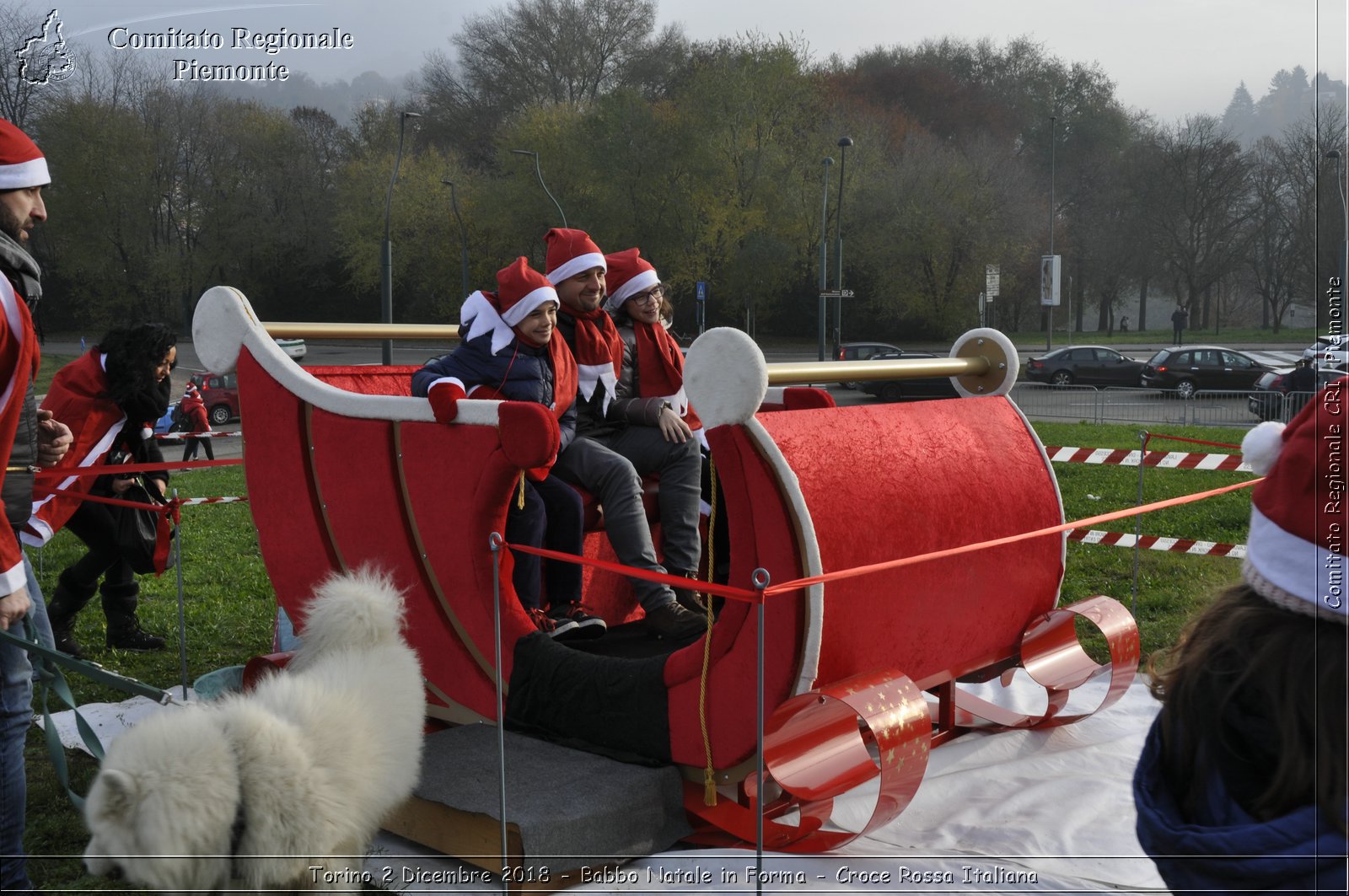 Torino 2 Dicembre 2018 - Babbo Natale in Forma - Croce Rossa Italiana- Comitato Regionale del Piemonte