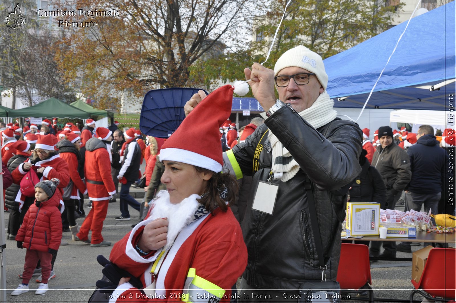 Torino 2 Dicembre 2018 - Babbo Natale in Forma - Croce Rossa Italiana- Comitato Regionale del Piemonte