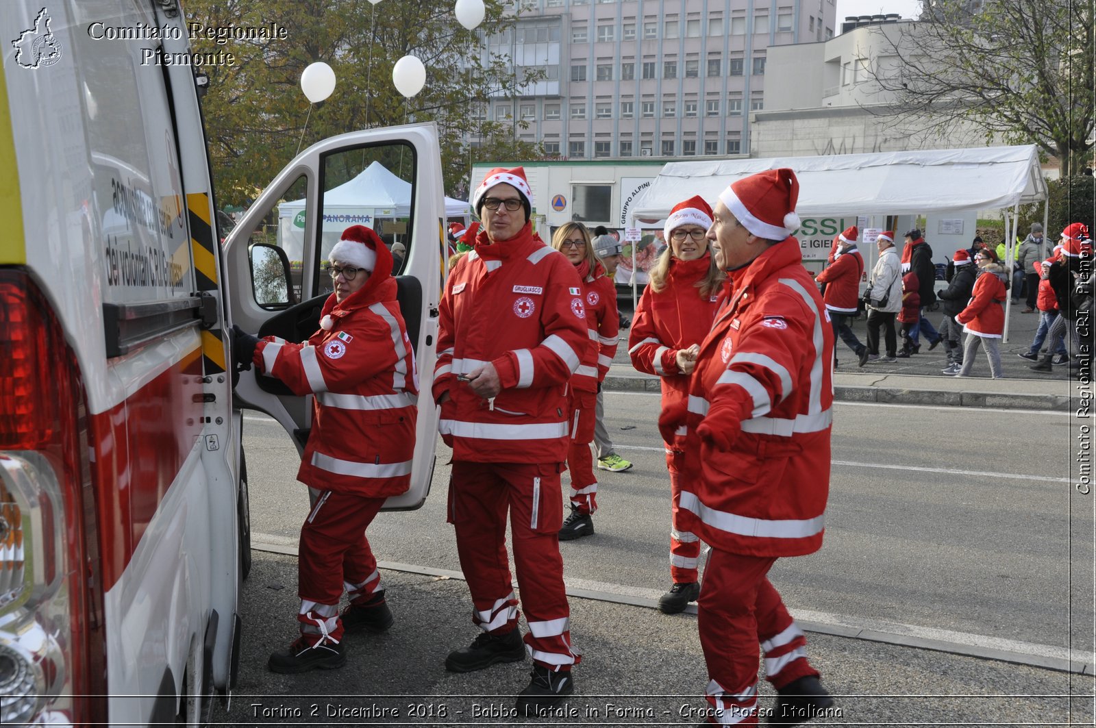 Torino 2 Dicembre 2018 - Babbo Natale in Forma - Croce Rossa Italiana- Comitato Regionale del Piemonte