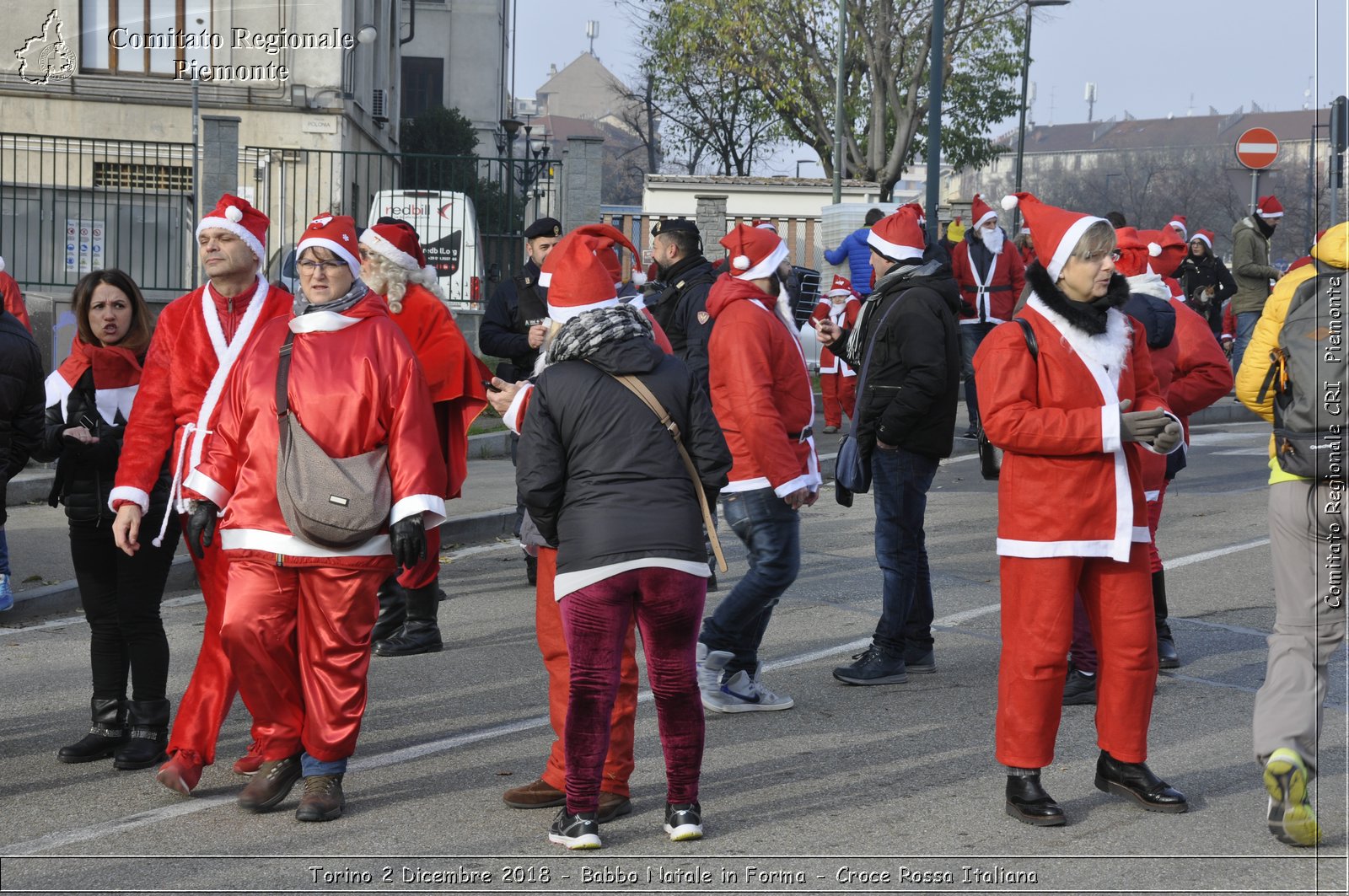 Torino 2 Dicembre 2018 - Babbo Natale in Forma - Croce Rossa Italiana- Comitato Regionale del Piemonte