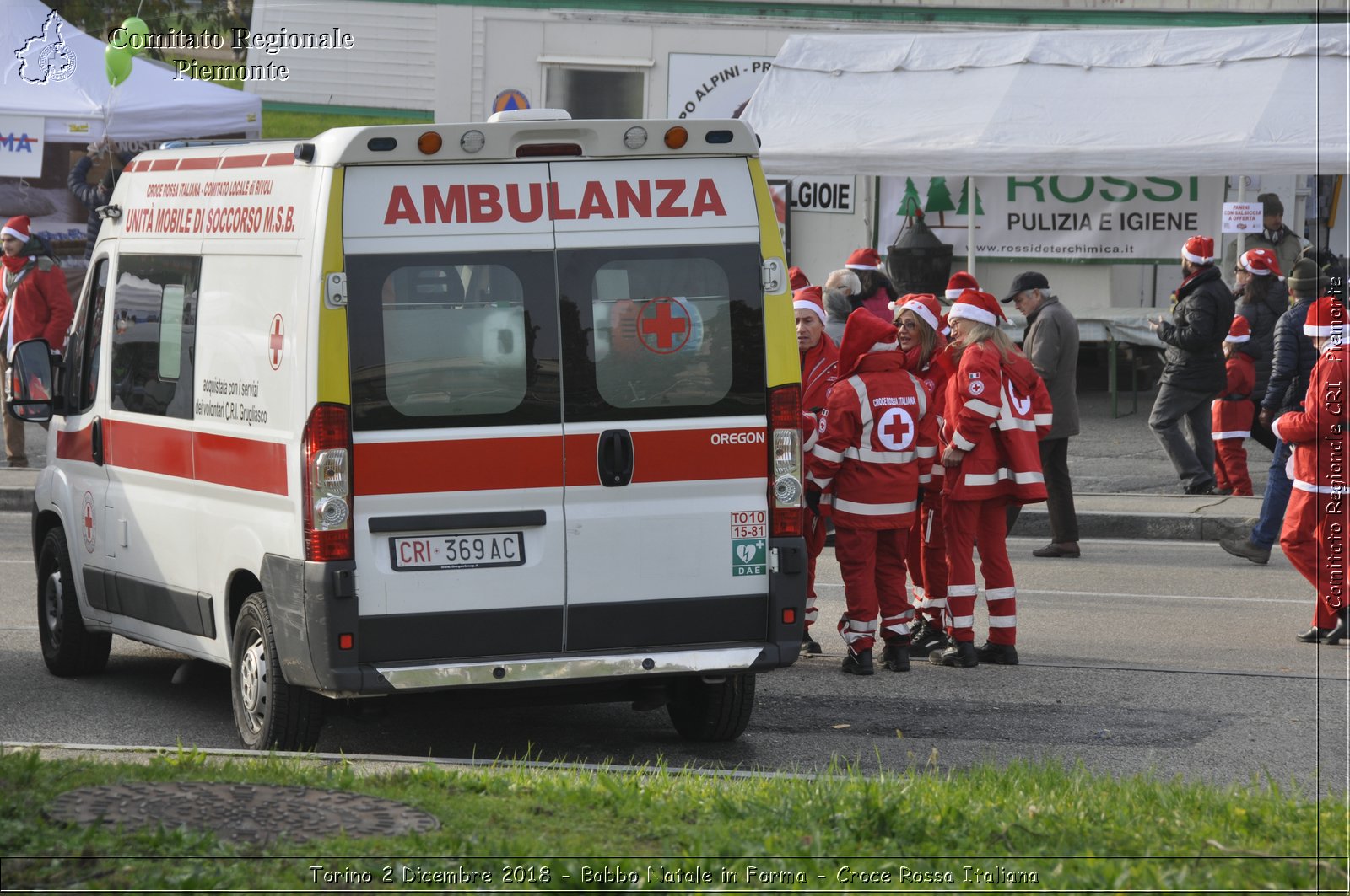 Torino 2 Dicembre 2018 - Babbo Natale in Forma - Croce Rossa Italiana- Comitato Regionale del Piemonte