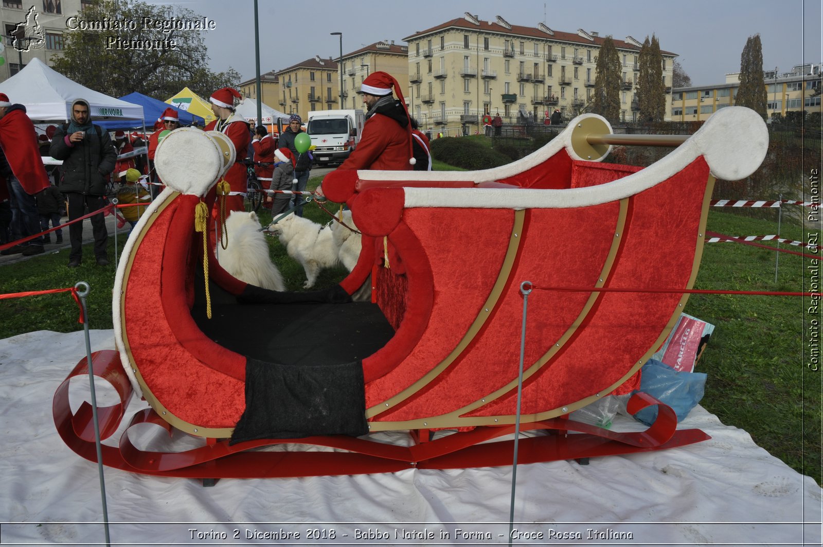 Torino 2 Dicembre 2018 - Babbo Natale in Forma - Croce Rossa Italiana- Comitato Regionale del Piemonte