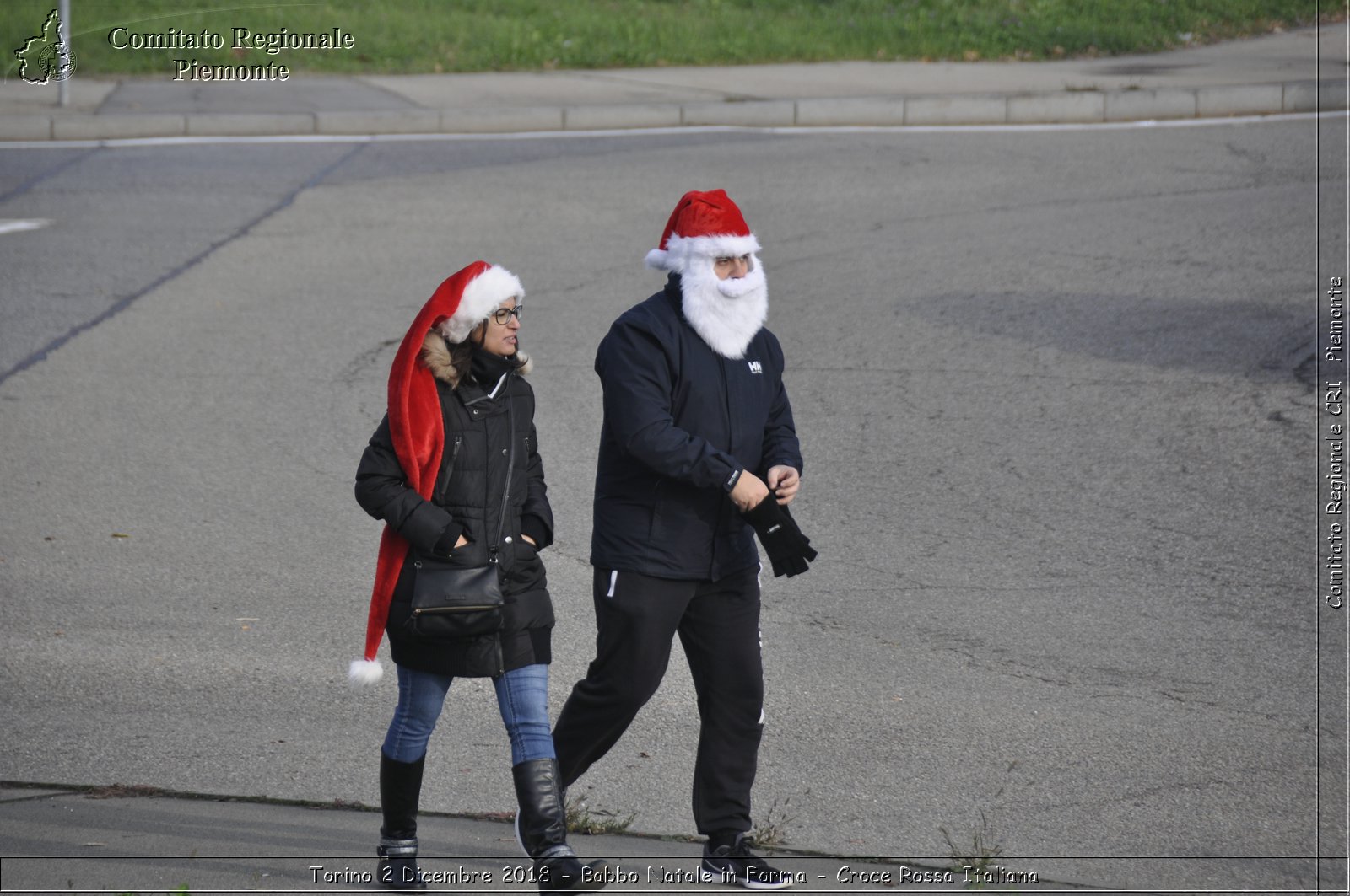 Torino 2 Dicembre 2018 - Babbo Natale in Forma - Croce Rossa Italiana- Comitato Regionale del Piemonte