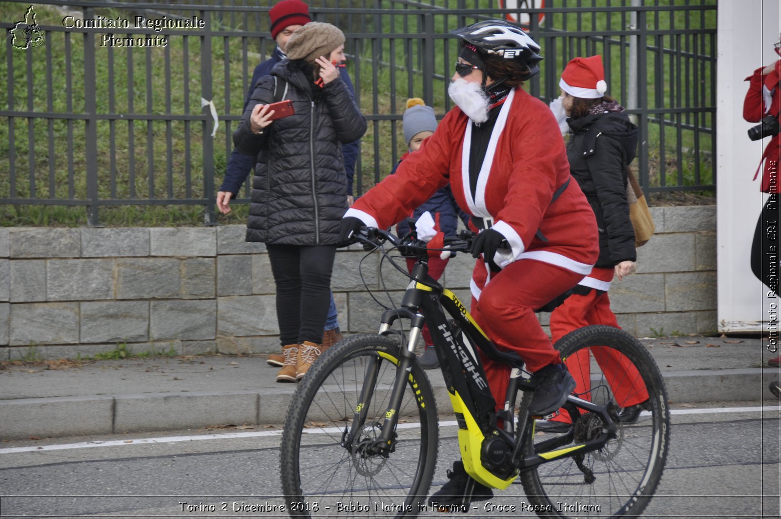 Torino 2 Dicembre 2018 - Babbo Natale in Forma - Croce Rossa Italiana- Comitato Regionale del Piemonte