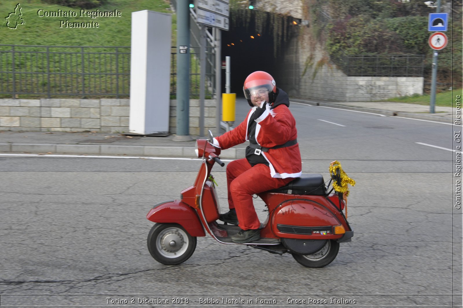 Torino 2 Dicembre 2018 - Babbo Natale in Forma - Croce Rossa Italiana- Comitato Regionale del Piemonte