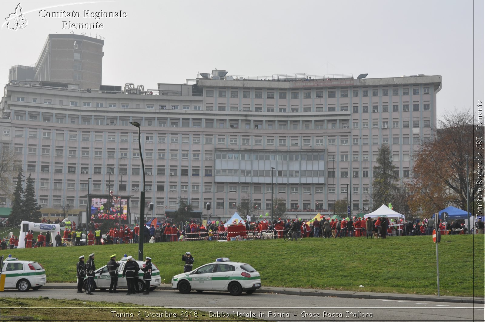 Torino 2 Dicembre 2018 - Babbo Natale in Forma - Croce Rossa Italiana- Comitato Regionale del Piemonte