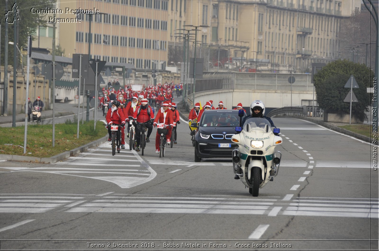 Torino 2 Dicembre 2018 - Babbo Natale in Forma - Croce Rossa Italiana- Comitato Regionale del Piemonte