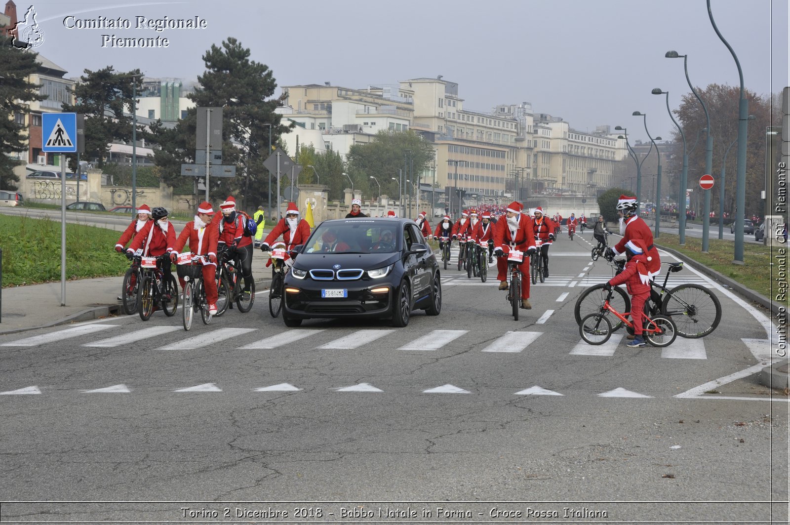 Torino 2 Dicembre 2018 - Babbo Natale in Forma - Croce Rossa Italiana- Comitato Regionale del Piemonte