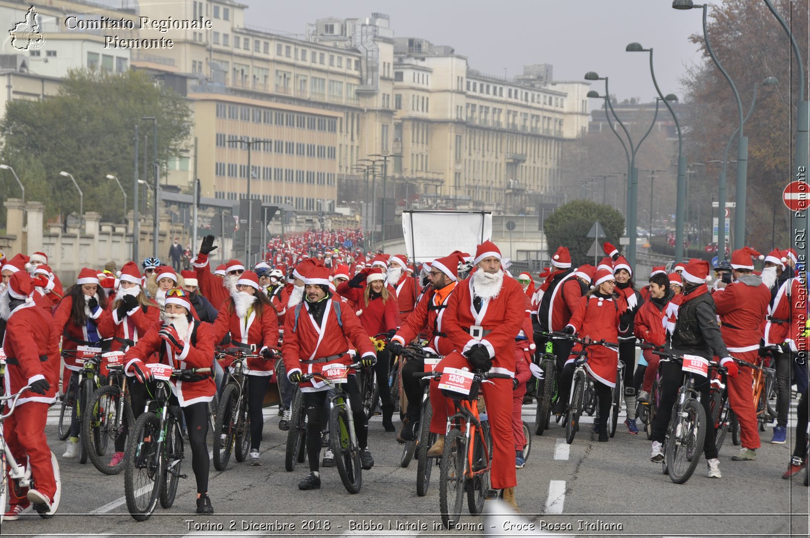 Torino 2 Dicembre 2018 - Babbo Natale in Forma - Croce Rossa Italiana- Comitato Regionale del Piemonte