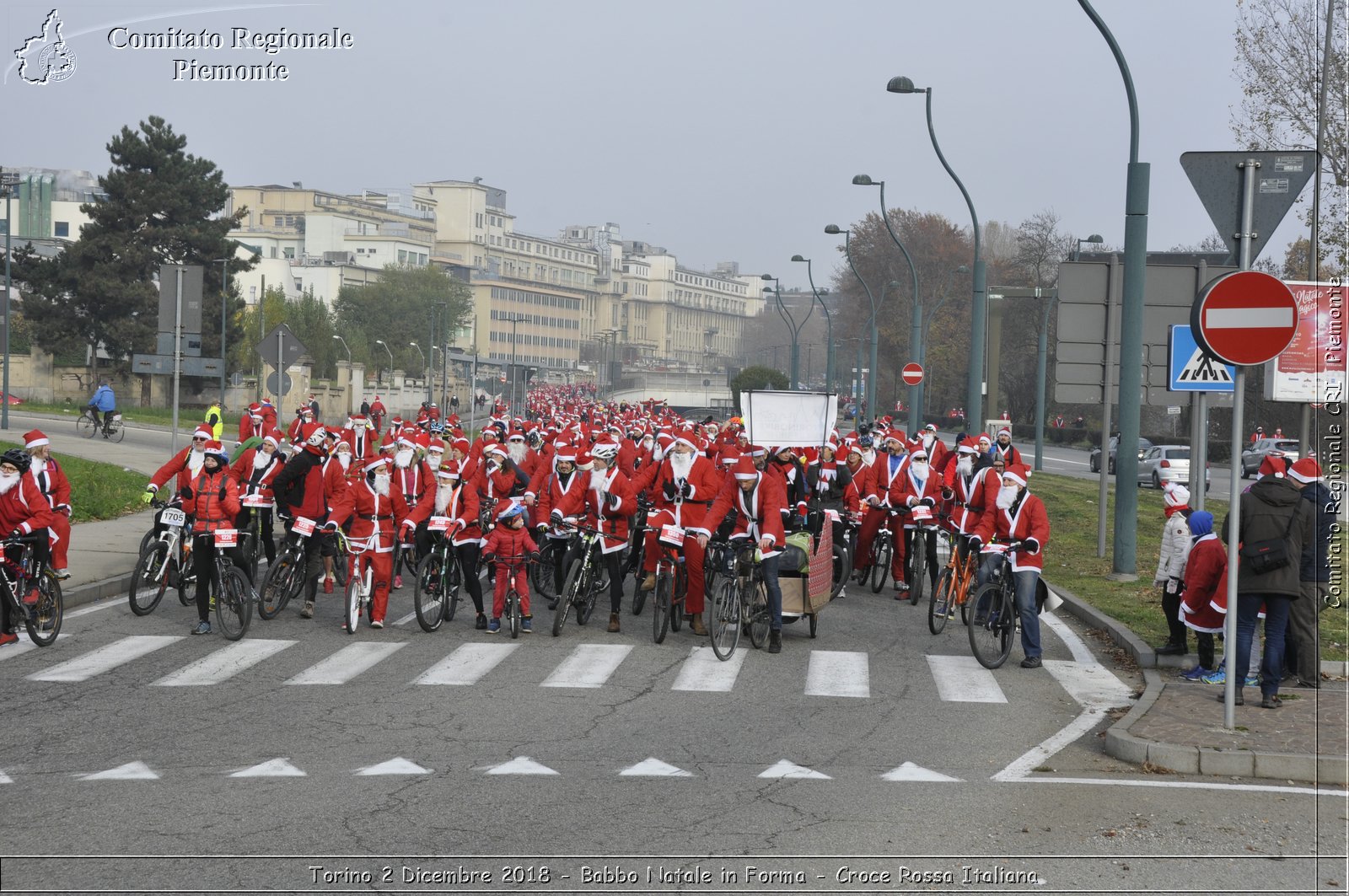 Torino 2 Dicembre 2018 - Babbo Natale in Forma - Croce Rossa Italiana- Comitato Regionale del Piemonte