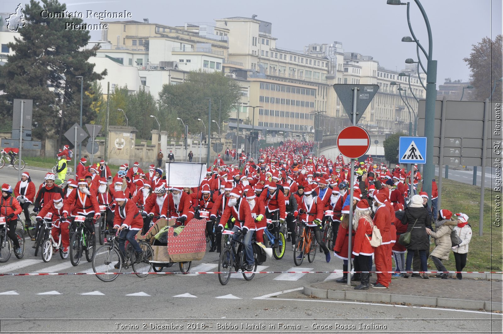 Torino 2 Dicembre 2018 - Babbo Natale in Forma - Croce Rossa Italiana- Comitato Regionale del Piemonte