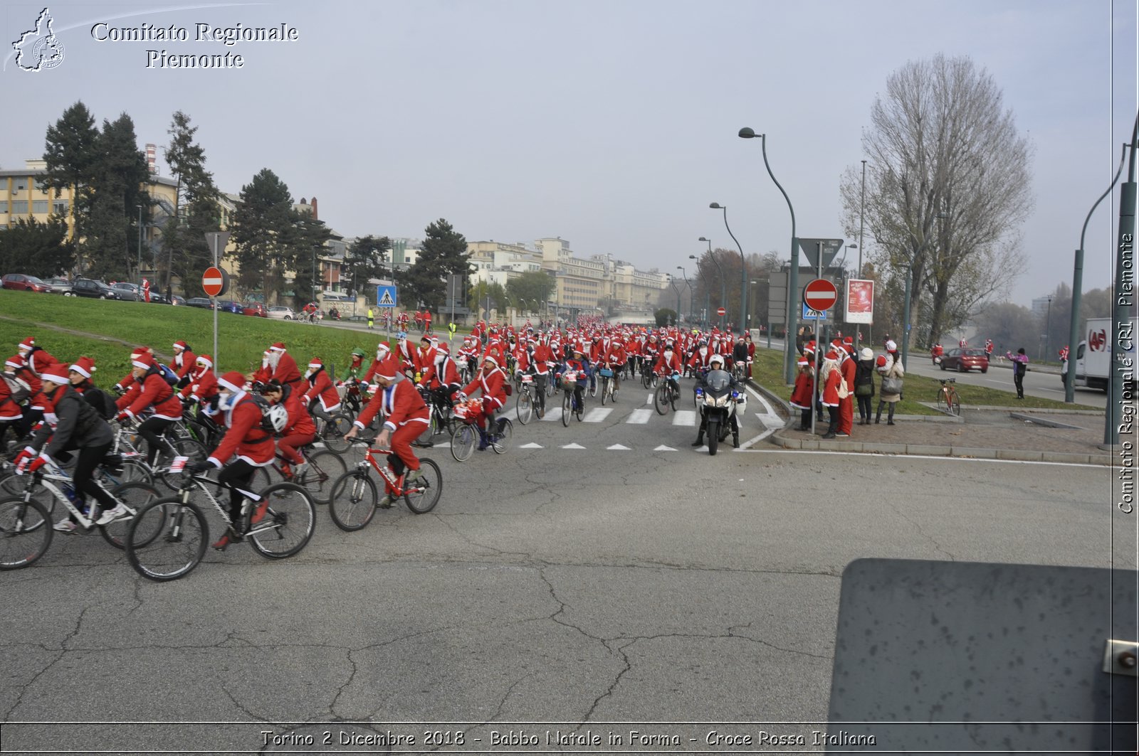 Torino 2 Dicembre 2018 - Babbo Natale in Forma - Croce Rossa Italiana- Comitato Regionale del Piemonte