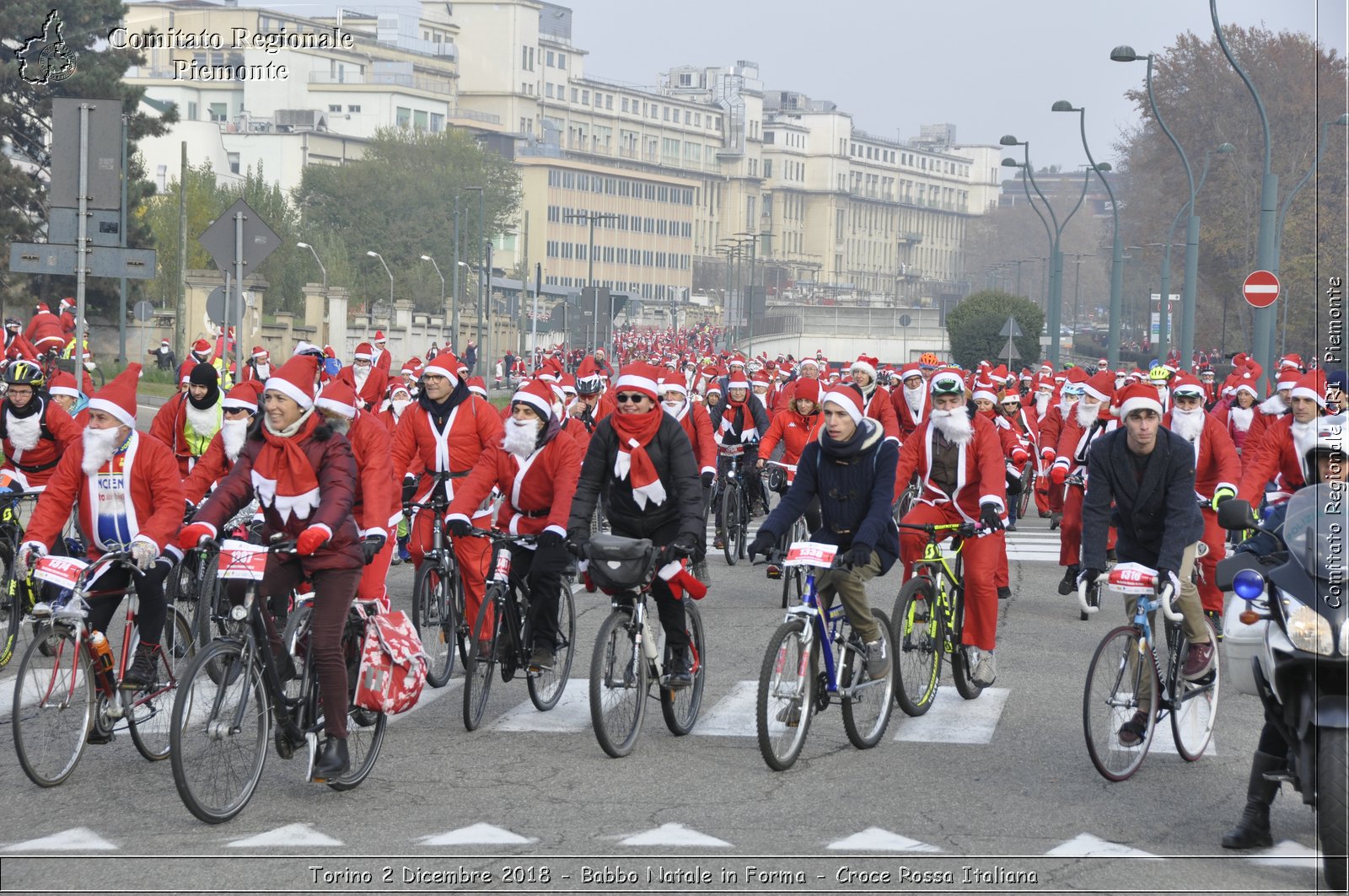 Torino 2 Dicembre 2018 - Babbo Natale in Forma - Croce Rossa Italiana- Comitato Regionale del Piemonte