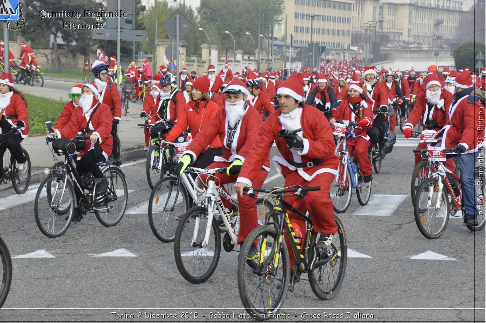 Torino 2 Dicembre 2018 - Babbo Natale in Forma - Croce Rossa Italiana- Comitato Regionale del Piemonte