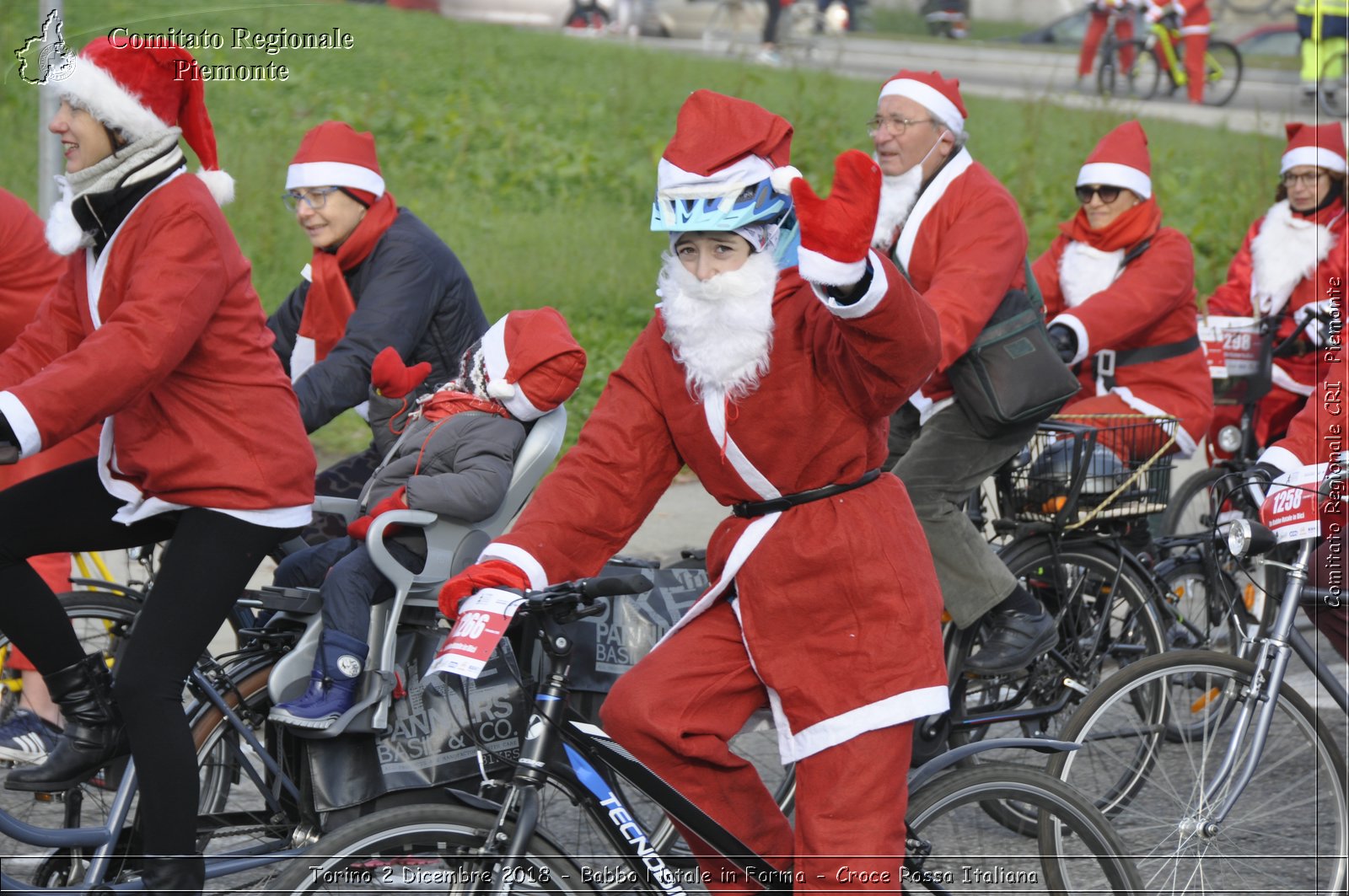 Torino 2 Dicembre 2018 - Babbo Natale in Forma - Croce Rossa Italiana- Comitato Regionale del Piemonte