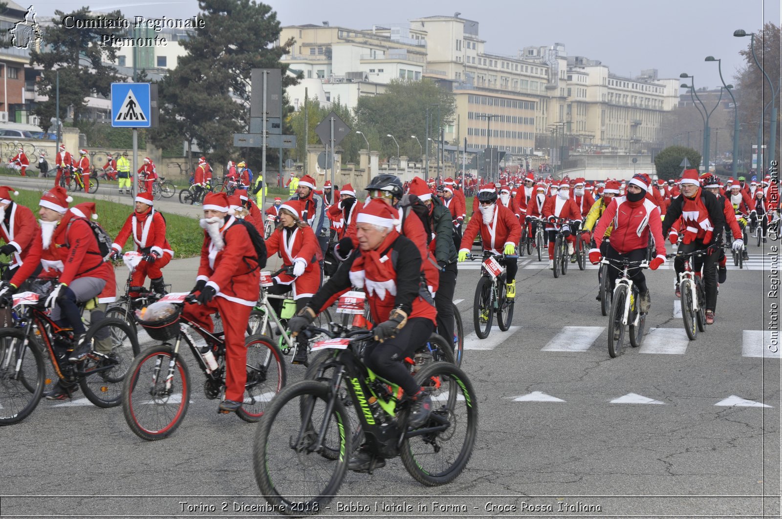 Torino 2 Dicembre 2018 - Babbo Natale in Forma - Croce Rossa Italiana- Comitato Regionale del Piemonte