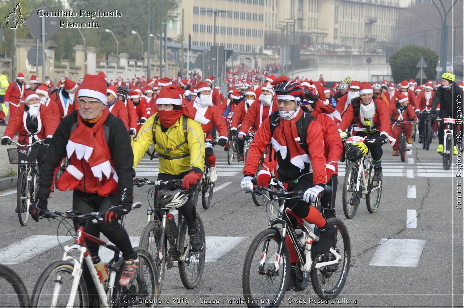 Torino 2 Dicembre 2018 - Babbo Natale in Forma - Croce Rossa Italiana- Comitato Regionale del Piemonte