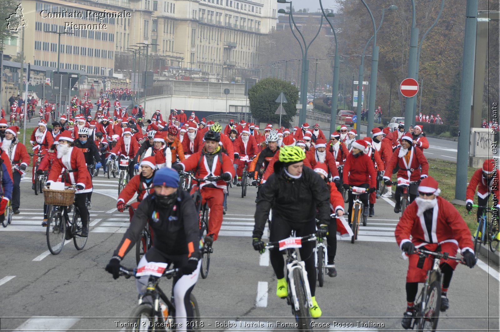 Torino 2 Dicembre 2018 - Babbo Natale in Forma - Croce Rossa Italiana- Comitato Regionale del Piemonte