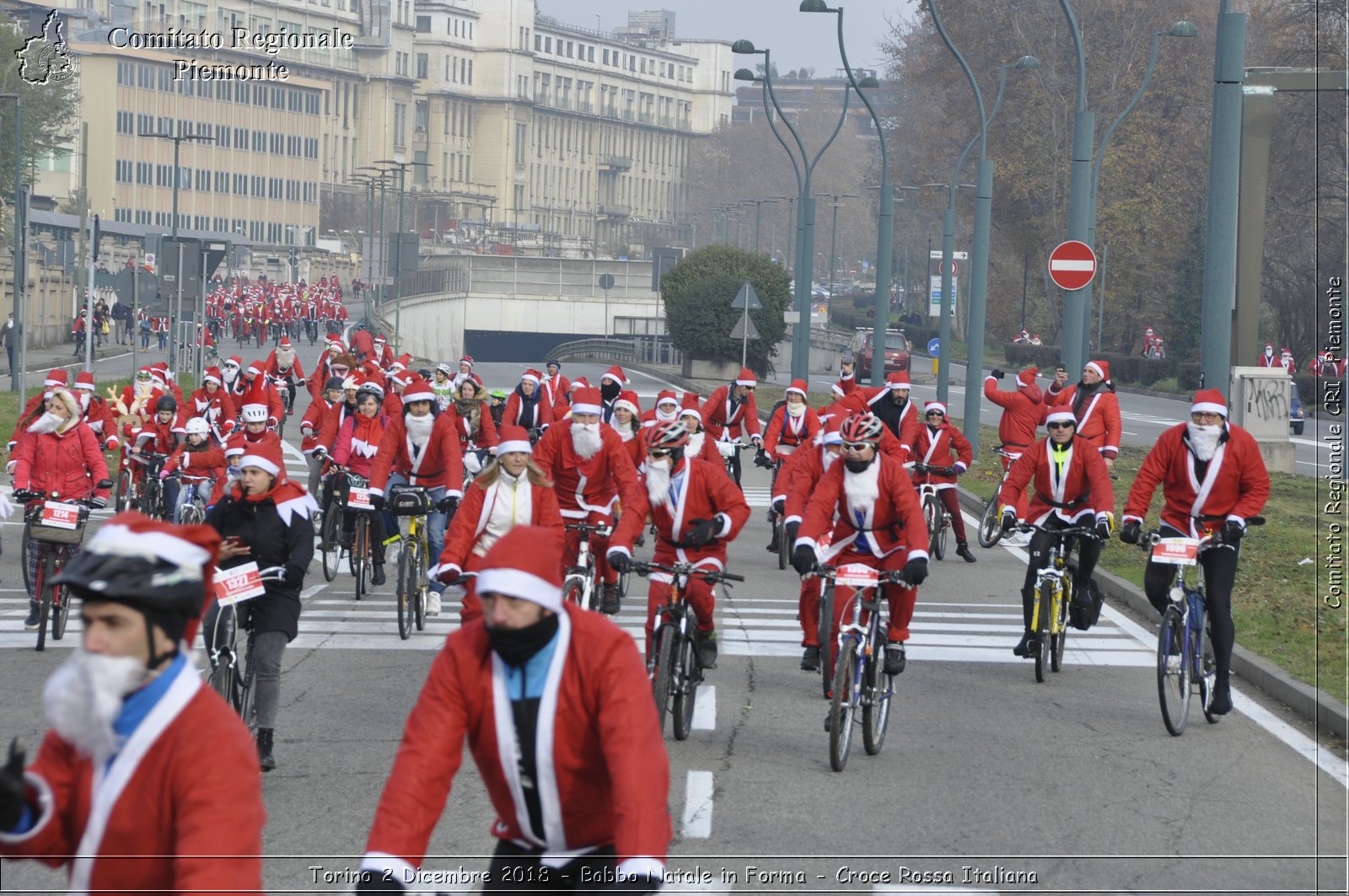 Torino 2 Dicembre 2018 - Babbo Natale in Forma - Croce Rossa Italiana- Comitato Regionale del Piemonte