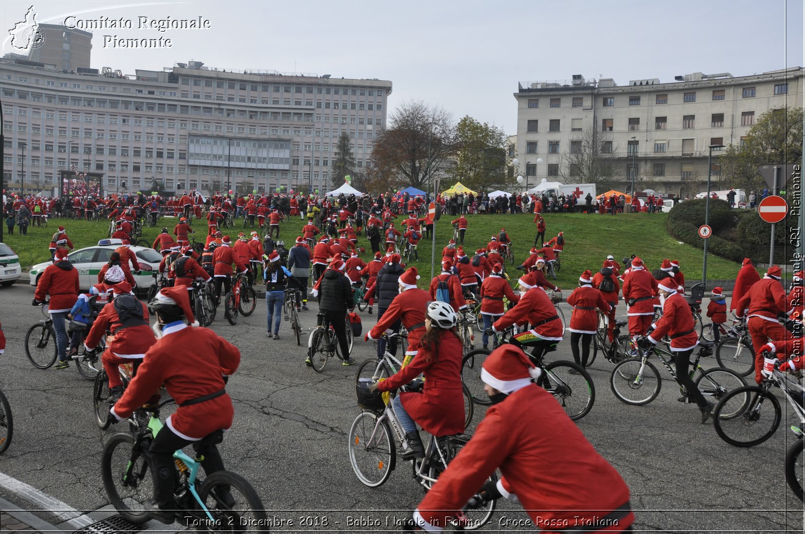 Torino 2 Dicembre 2018 - Babbo Natale in Forma - Croce Rossa Italiana- Comitato Regionale del Piemonte