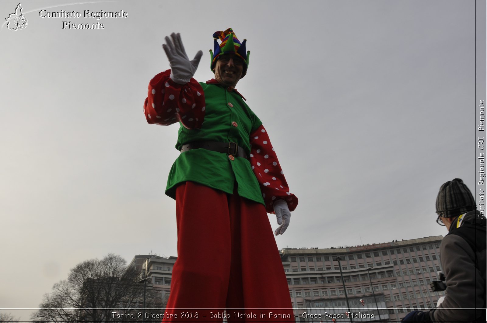 Torino 2 Dicembre 2018 - Babbo Natale in Forma - Croce Rossa Italiana- Comitato Regionale del Piemonte