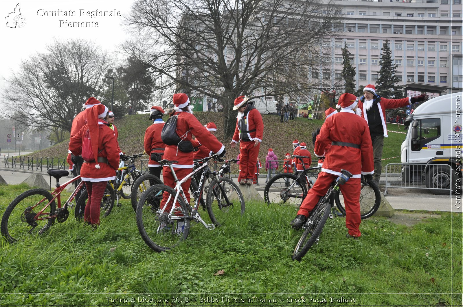 Torino 2 Dicembre 2018 - Babbo Natale in Forma - Croce Rossa Italiana- Comitato Regionale del Piemonte