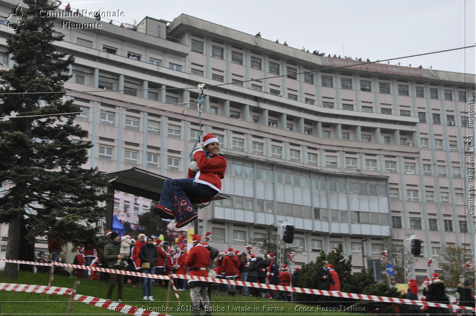 Torino 2 Dicembre 2018 - Babbo Natale in Forma - Croce Rossa Italiana- Comitato Regionale del Piemonte