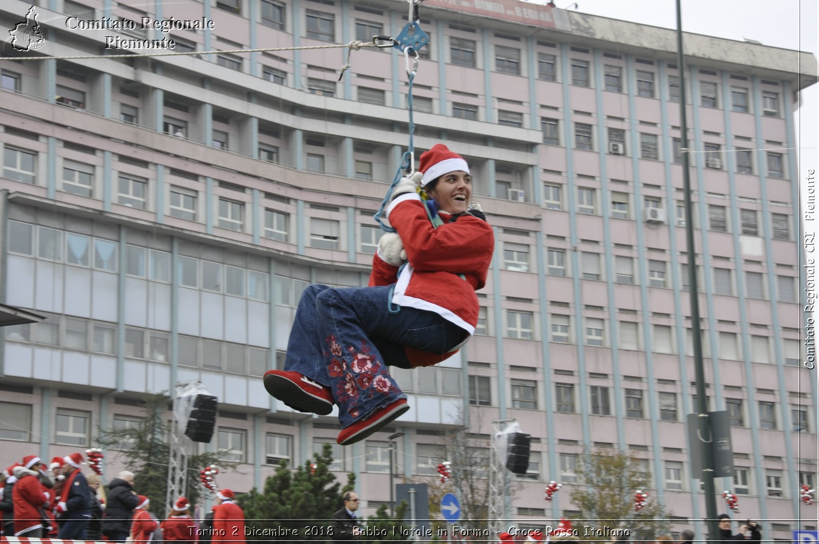 Torino 2 Dicembre 2018 - Babbo Natale in Forma - Croce Rossa Italiana- Comitato Regionale del Piemonte