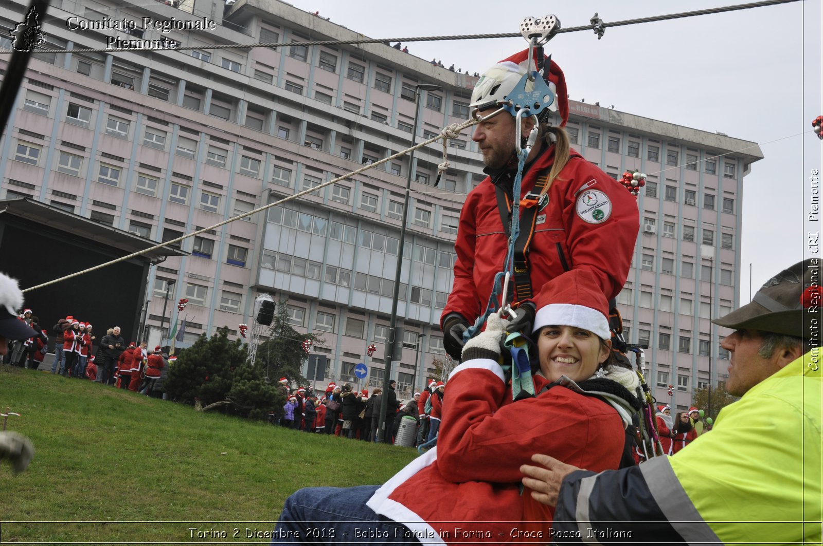 Torino 2 Dicembre 2018 - Babbo Natale in Forma - Croce Rossa Italiana- Comitato Regionale del Piemonte