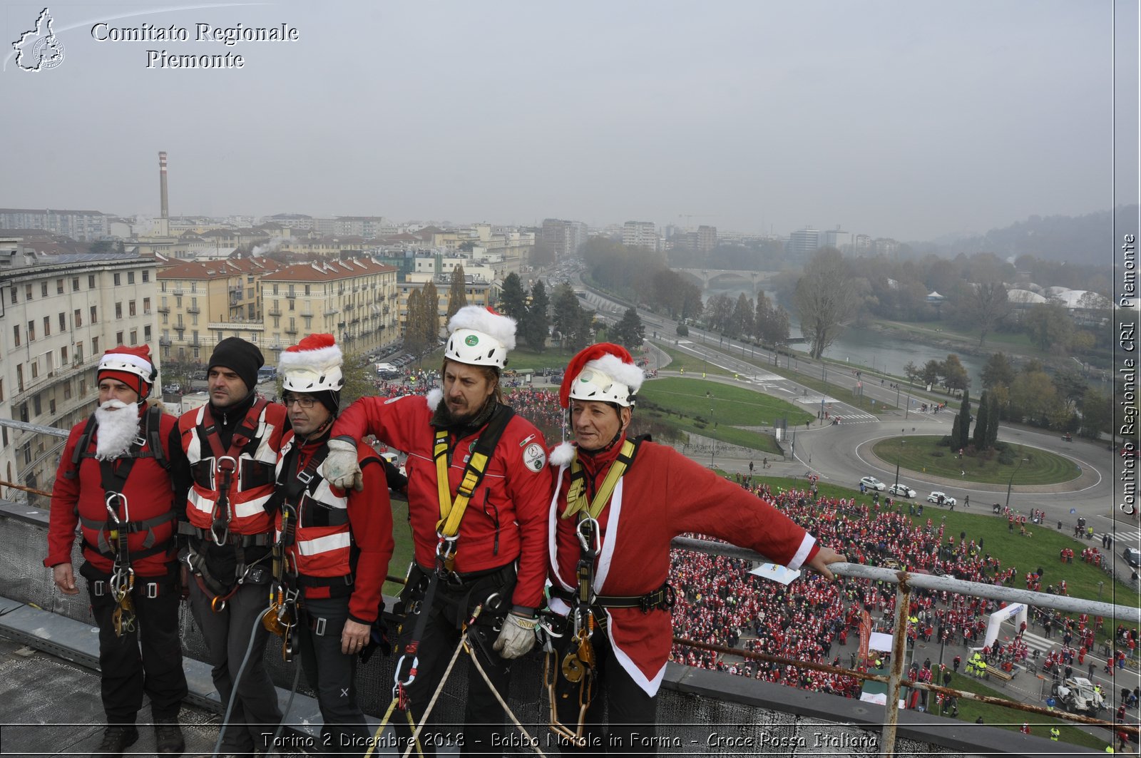 Torino 2 Dicembre 2018 - Babbo Natale in Forma - Croce Rossa Italiana- Comitato Regionale del Piemonte