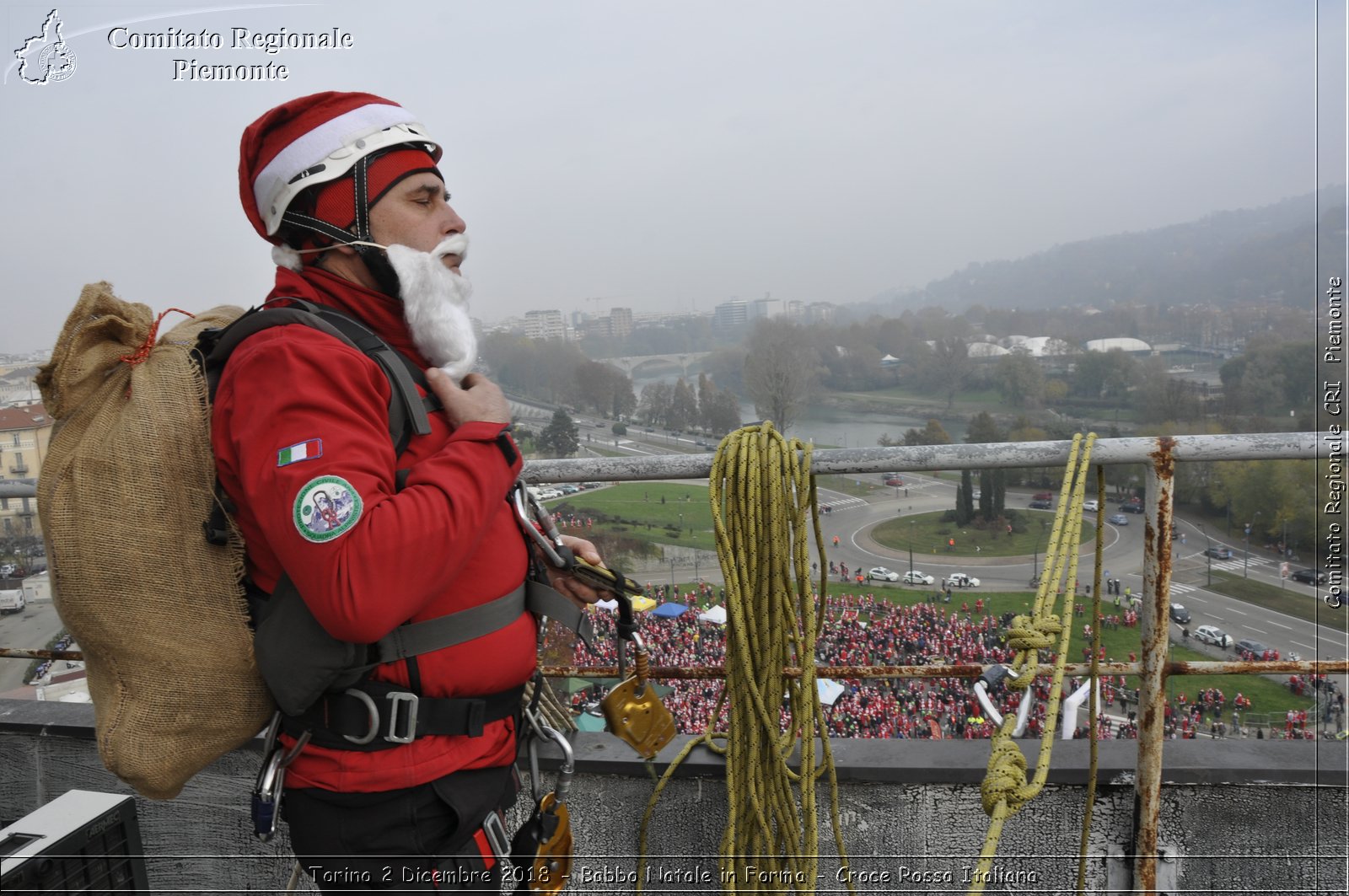 Torino 2 Dicembre 2018 - Babbo Natale in Forma - Croce Rossa Italiana- Comitato Regionale del Piemonte