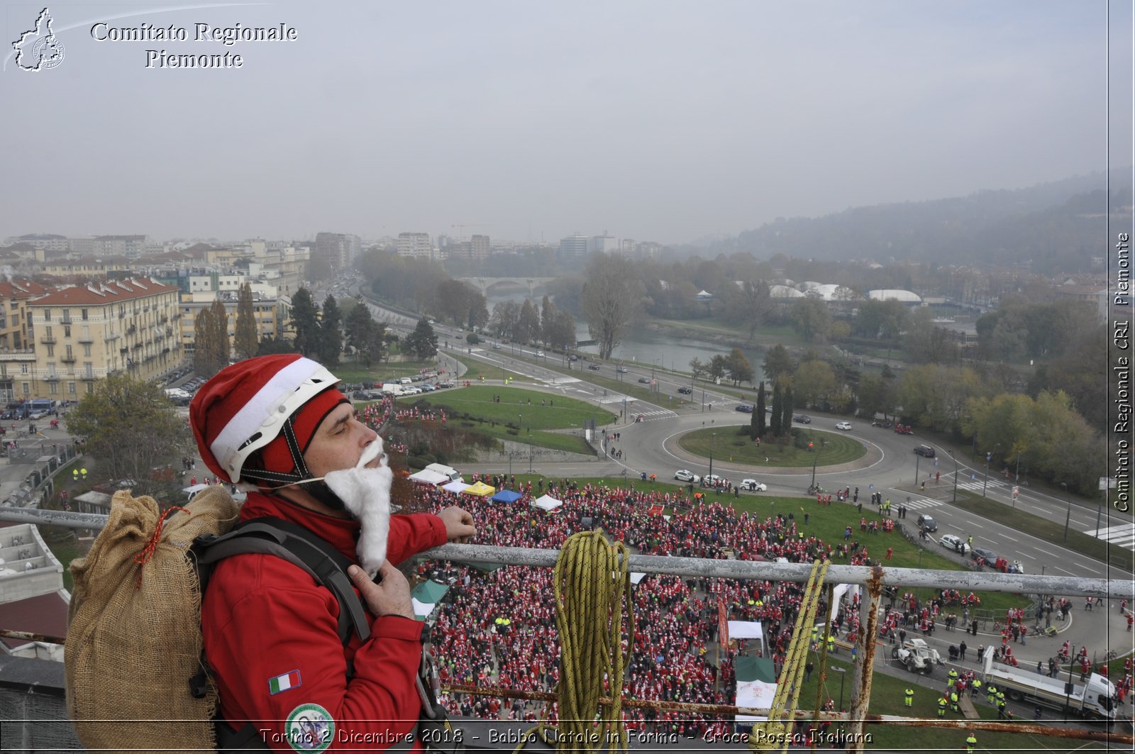 Torino 2 Dicembre 2018 - Babbo Natale in Forma - Croce Rossa Italiana- Comitato Regionale del Piemonte