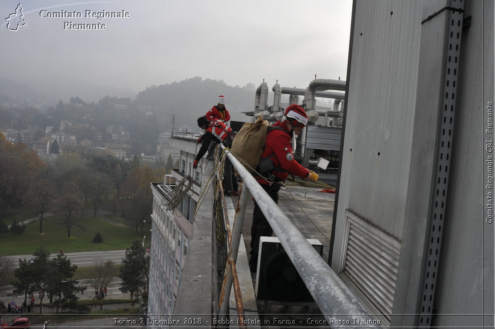 Torino 2 Dicembre 2018 - Babbo Natale in Forma - Croce Rossa Italiana- Comitato Regionale del Piemonte