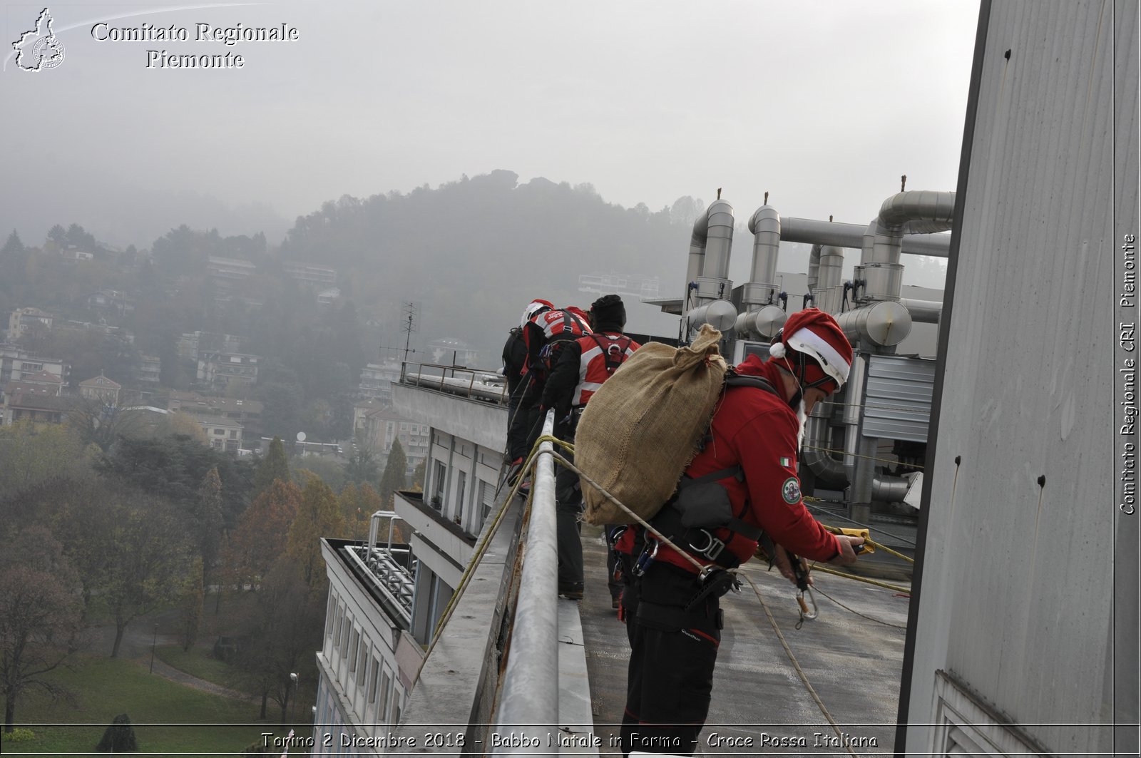 Torino 2 Dicembre 2018 - Babbo Natale in Forma - Croce Rossa Italiana- Comitato Regionale del Piemonte