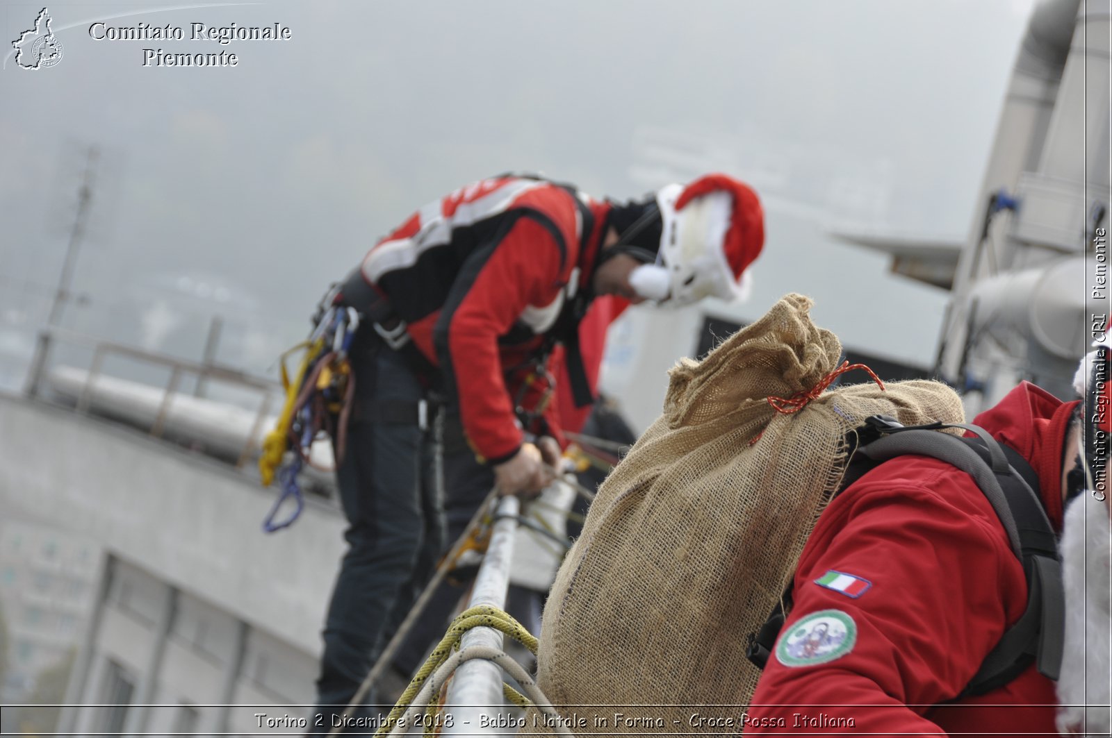 Torino 2 Dicembre 2018 - Babbo Natale in Forma - Croce Rossa Italiana- Comitato Regionale del Piemonte