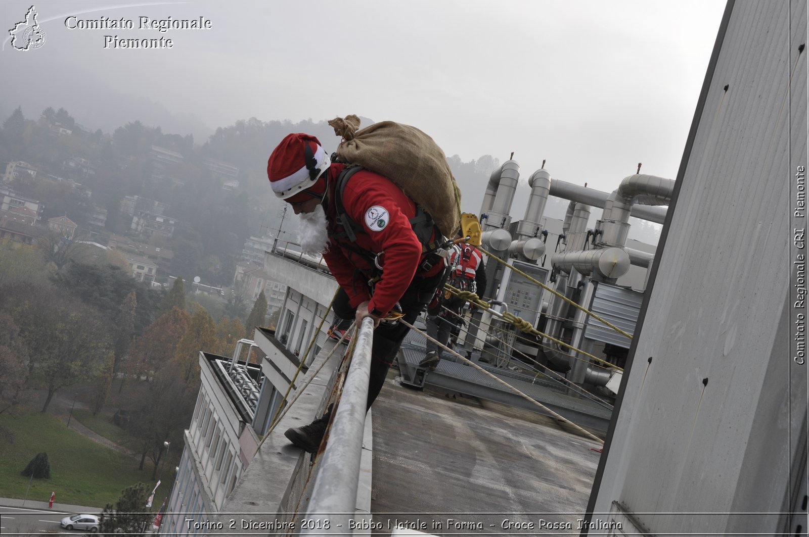 Torino 2 Dicembre 2018 - Babbo Natale in Forma - Croce Rossa Italiana- Comitato Regionale del Piemonte