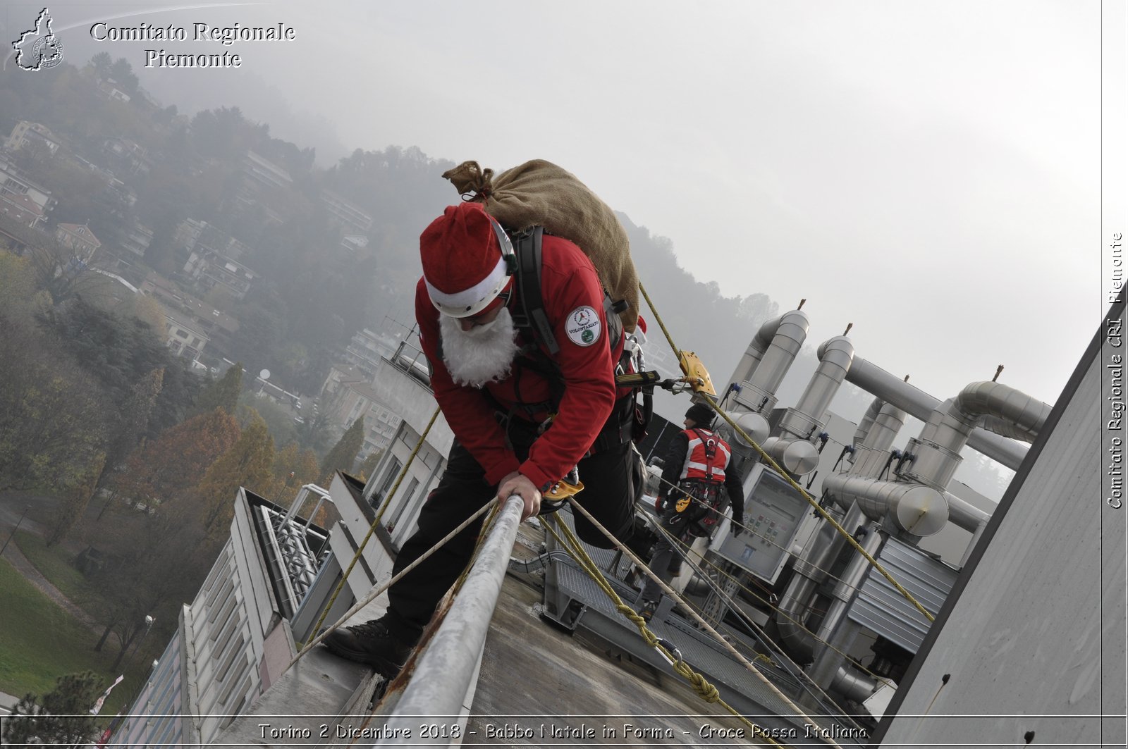 Torino 2 Dicembre 2018 - Babbo Natale in Forma - Croce Rossa Italiana- Comitato Regionale del Piemonte