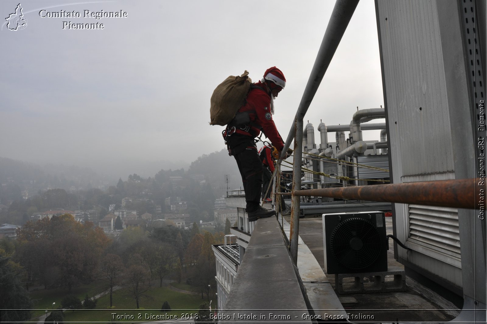 Torino 2 Dicembre 2018 - Babbo Natale in Forma - Croce Rossa Italiana- Comitato Regionale del Piemonte