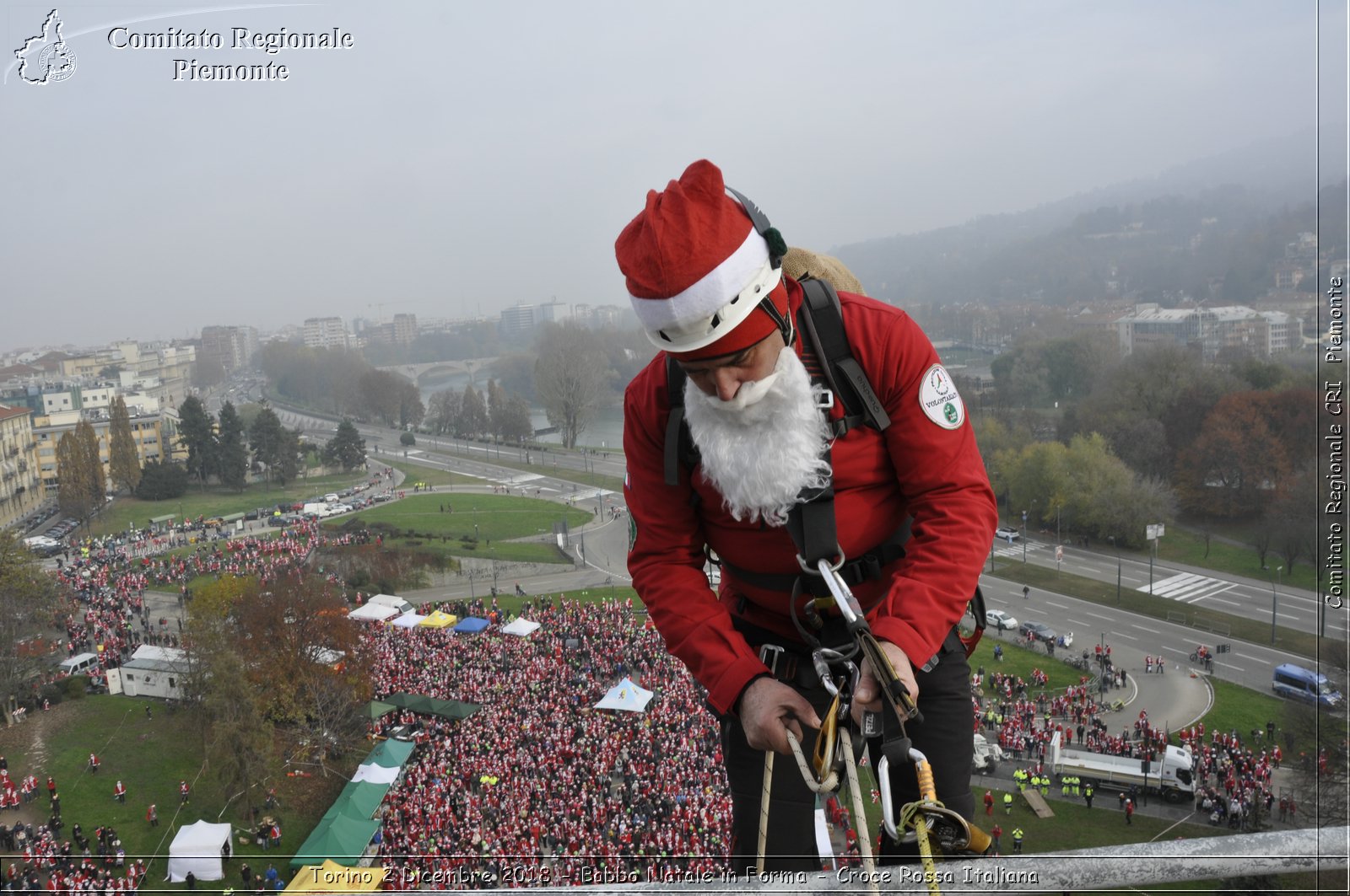 Torino 2 Dicembre 2018 - Babbo Natale in Forma - Croce Rossa Italiana- Comitato Regionale del Piemonte