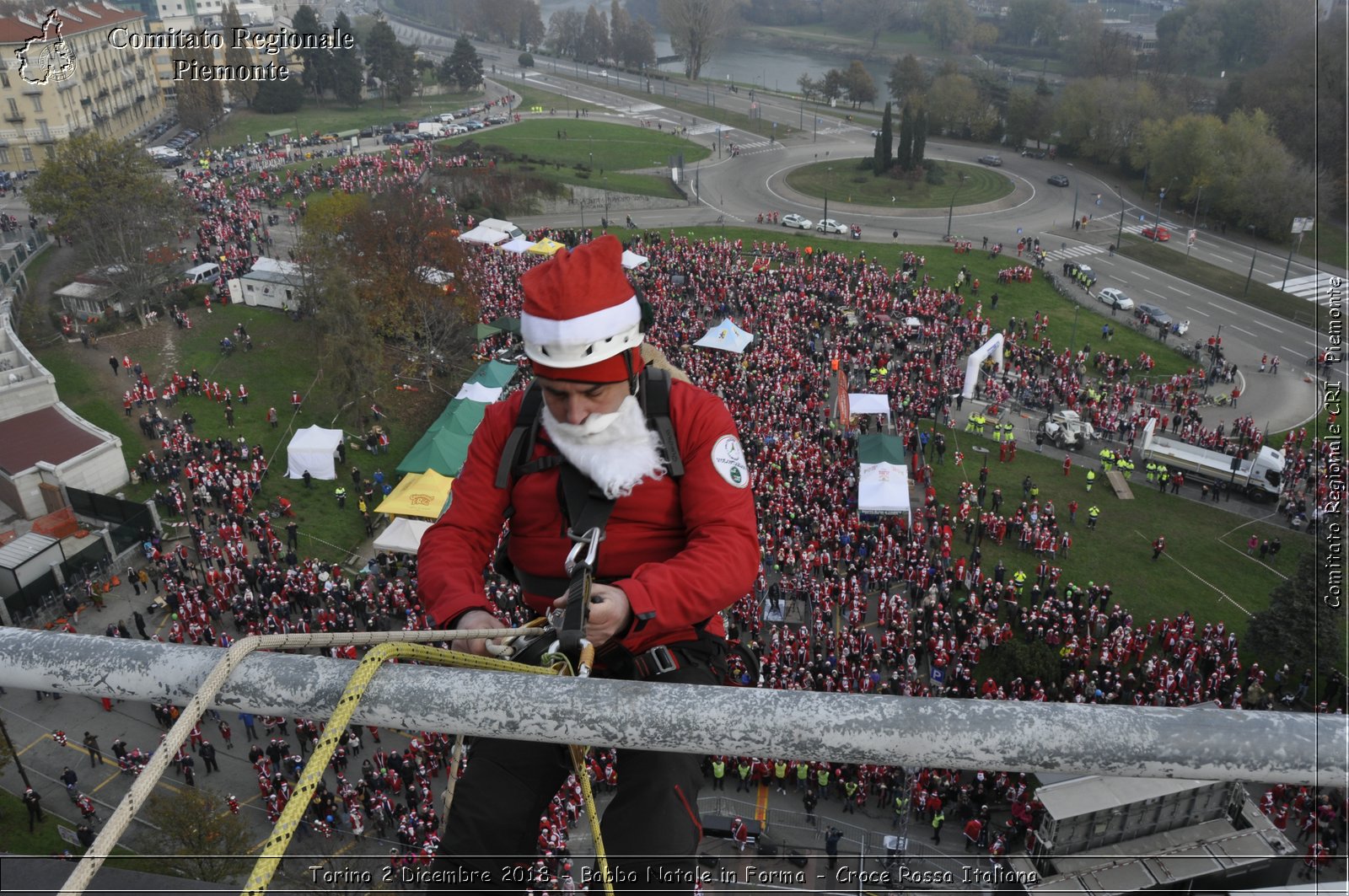 Torino 2 Dicembre 2018 - Babbo Natale in Forma - Croce Rossa Italiana- Comitato Regionale del Piemonte