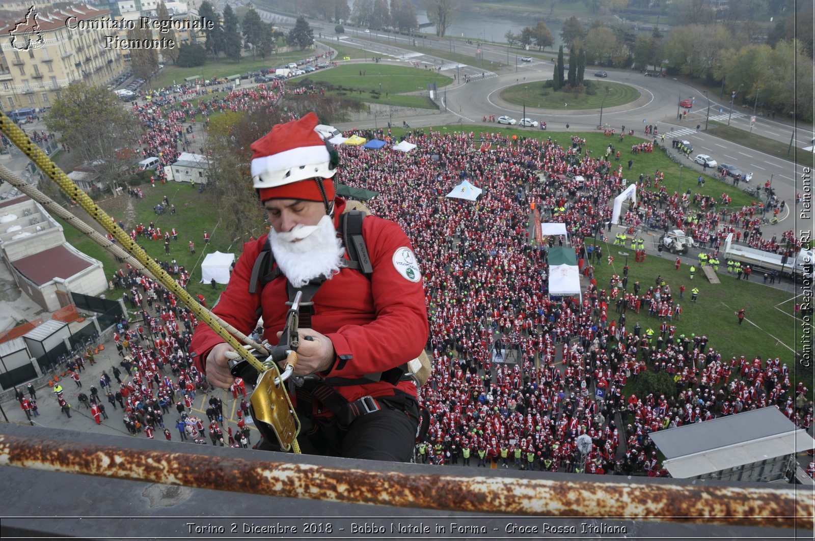 Torino 2 Dicembre 2018 - Babbo Natale in Forma - Croce Rossa Italiana- Comitato Regionale del Piemonte