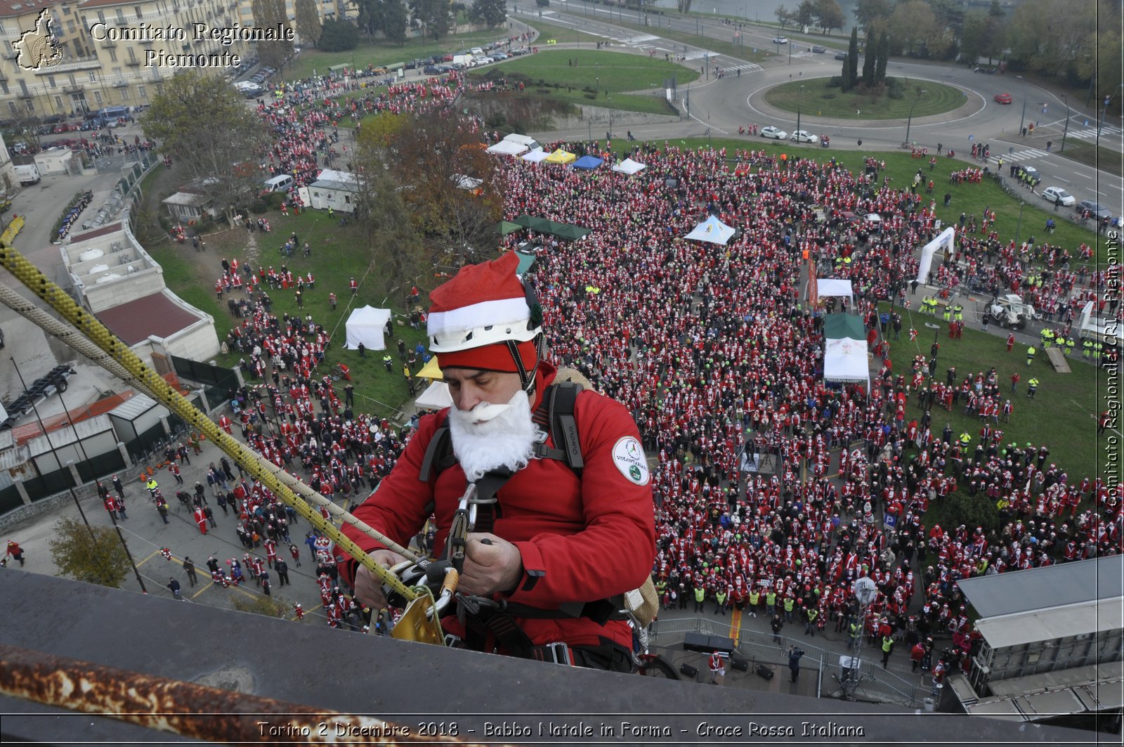 Torino 2 Dicembre 2018 - Babbo Natale in Forma - Croce Rossa Italiana- Comitato Regionale del Piemonte