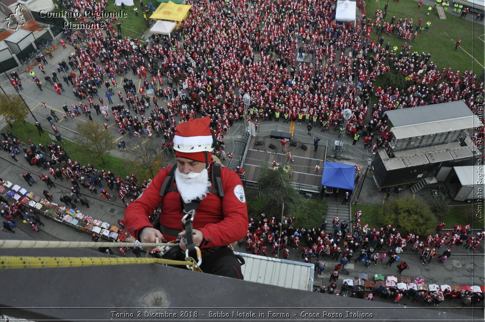 Torino 2 Dicembre 2018 - Babbo Natale in Forma - Croce Rossa Italiana- Comitato Regionale del Piemonte