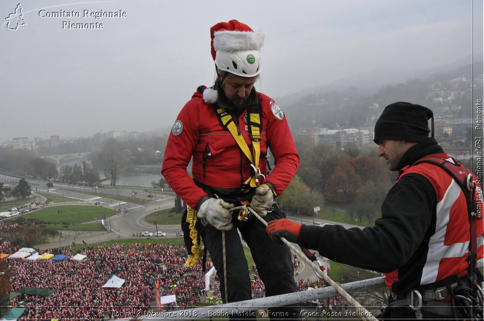 Torino 2 Dicembre 2018 - Babbo Natale in Forma - Croce Rossa Italiana- Comitato Regionale del Piemonte