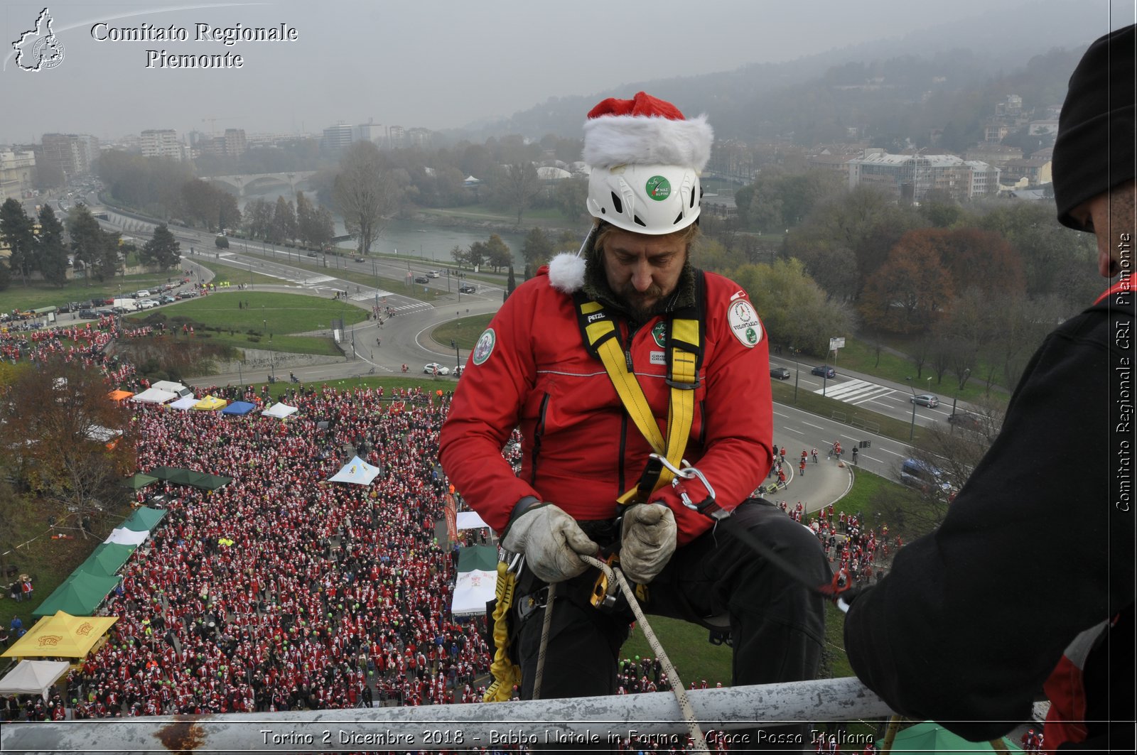 Torino 2 Dicembre 2018 - Babbo Natale in Forma - Croce Rossa Italiana- Comitato Regionale del Piemonte